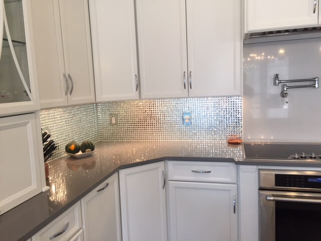 Glass Mosaic Backsplash