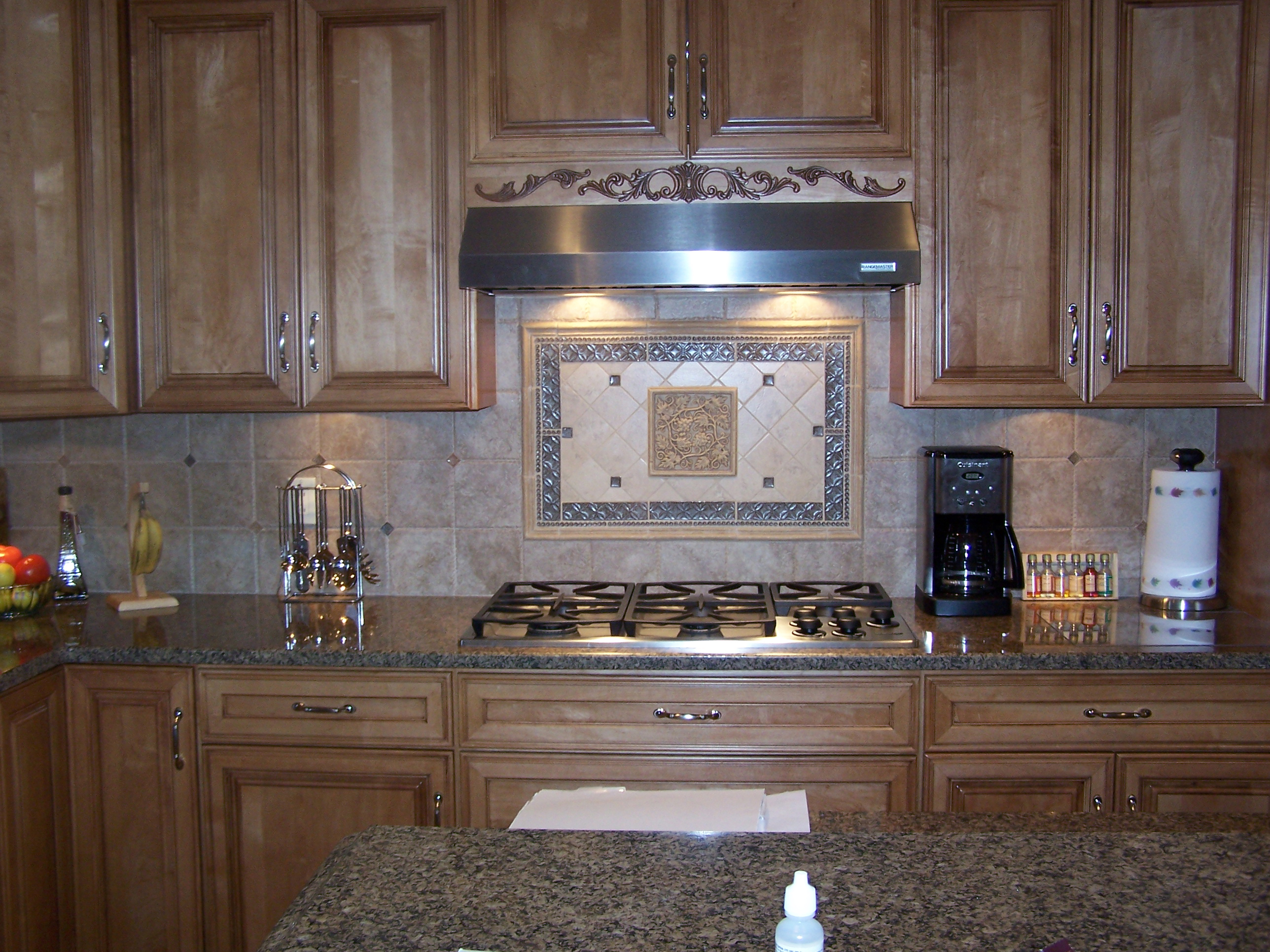 Beautiful Marble Backsplash